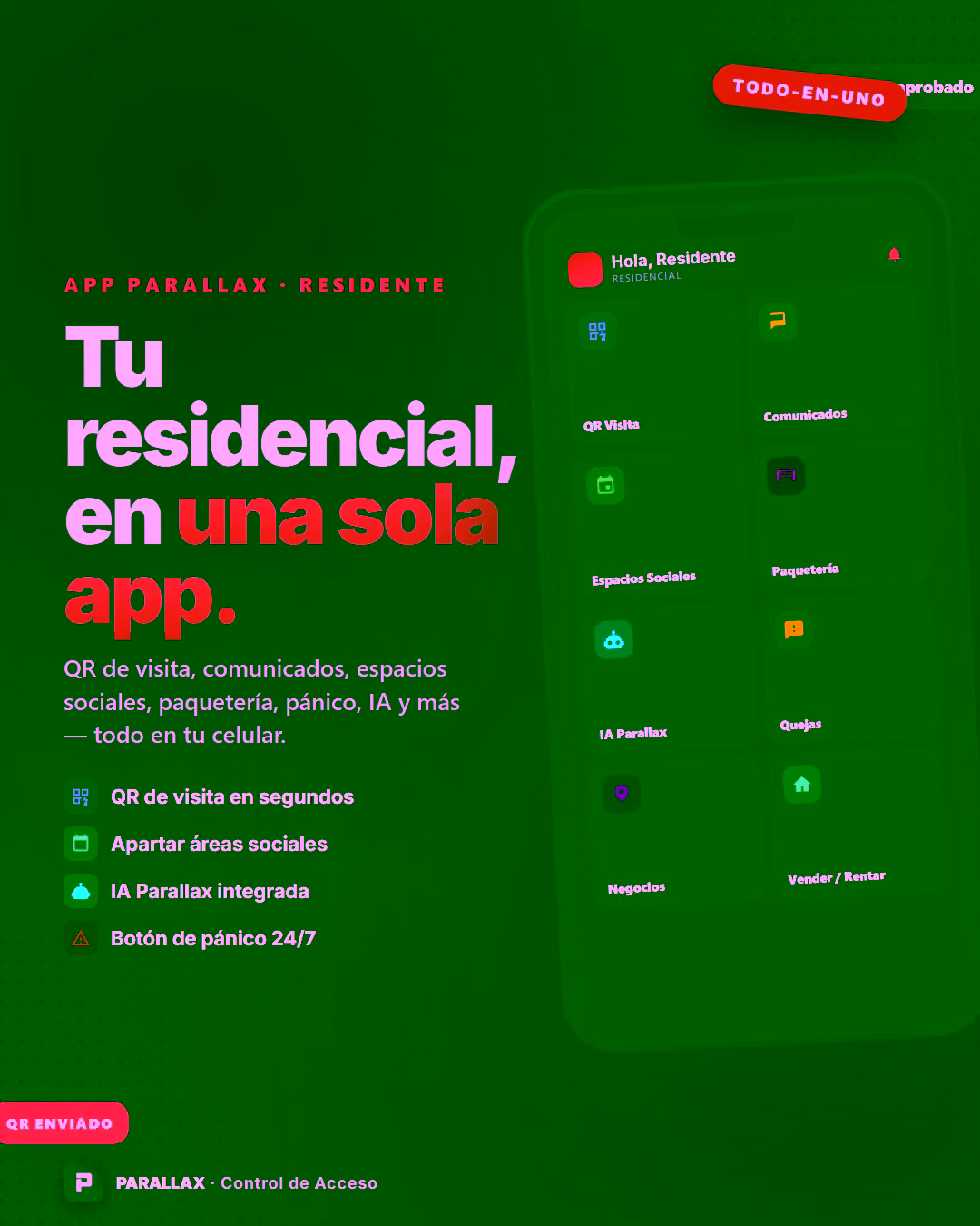 Parallax QR App